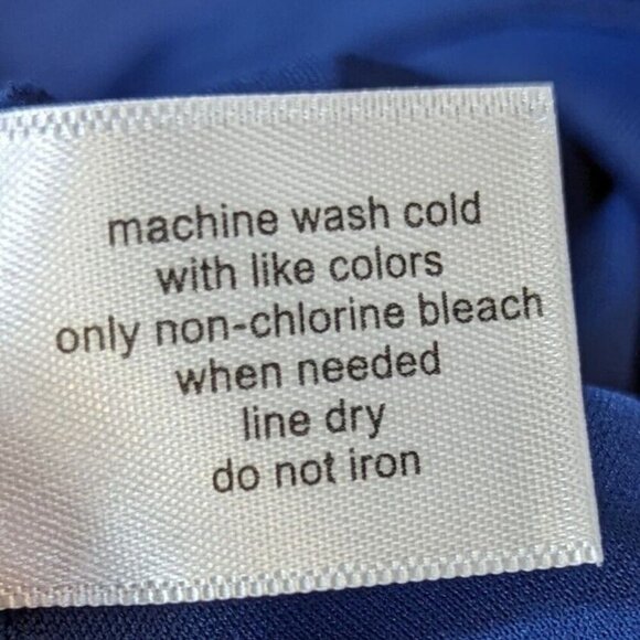 Lane Bryant Women Plus size 20 Pleated Navy Blue Sleeveless Top Flowy Office - Picture 9 of 11
